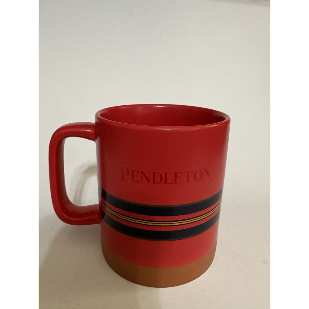 Pendleton Red Coffee‎ Cup - National Parks Pendleton Woolen Mills 18 oz.
